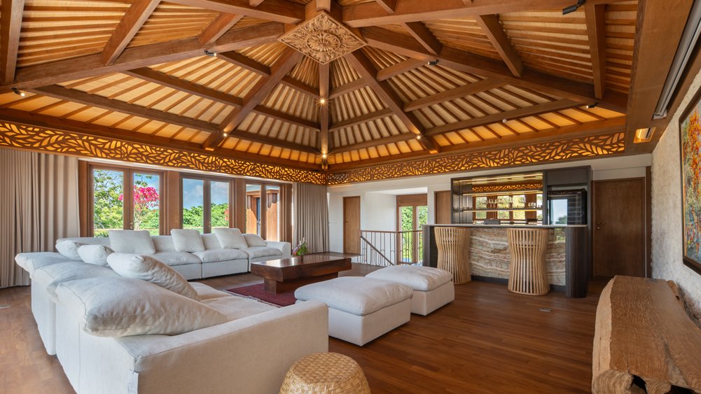 Elite Havens - The Atma Bali - Spacious roofdeck living area and bar